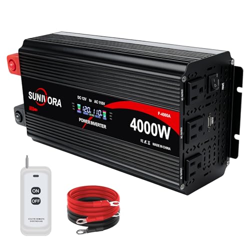 4000 Watt Power Inverter 12V to 110V
