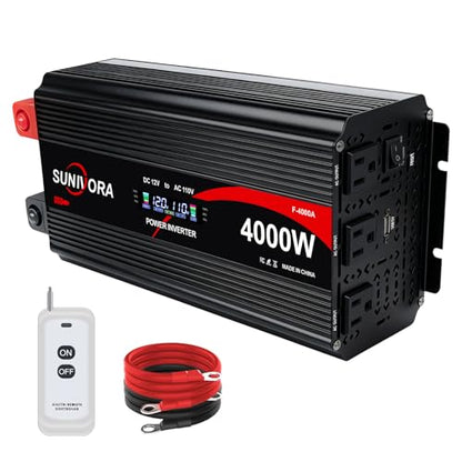 4000 Watt Power Inverter 12V to 110V