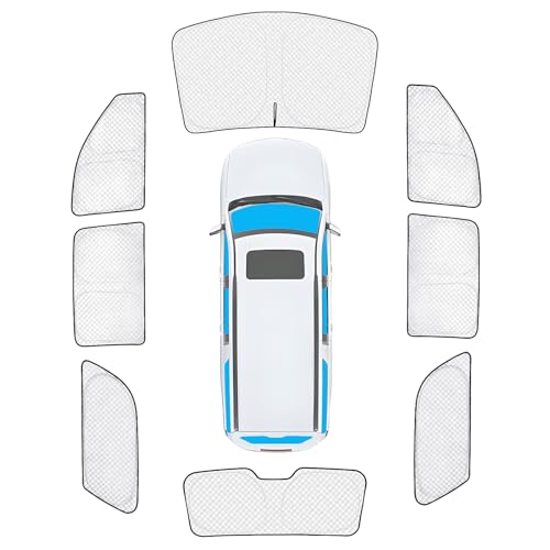 8pcs Thicken Sun Shades for Chevrolet Chevy Suburban 2021