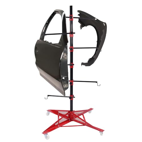 72In Universal Auto Paint Rack Stand Tree Holder Adjustable Center