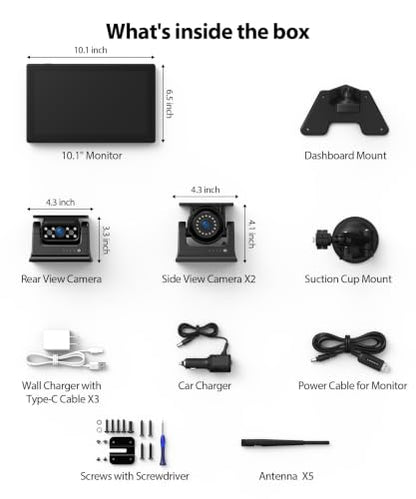 Wireless Backup Camera Solar