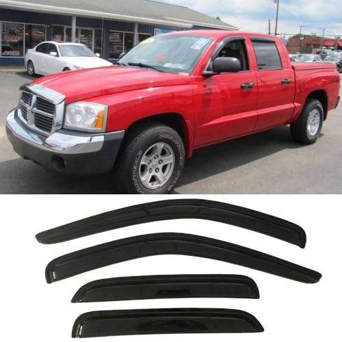 Window Visors Smoke Rain Guards for 2005 (4 Count)