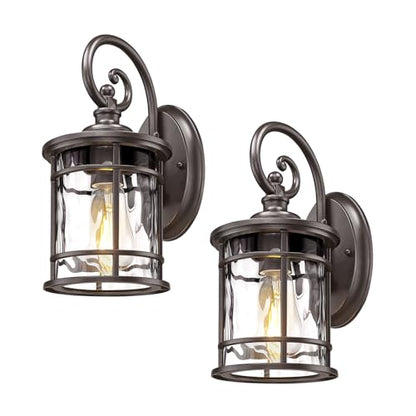 Outdoor Wall Mount Light Fixtures 2 Pack (2 Count)