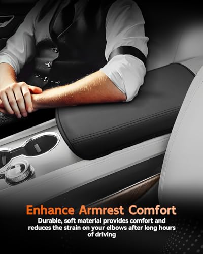 for 2026 Cadillac Vistiq Center Console Cover Armrest Box Cover for 2026+ Vistiq Accessories Console Arm Rest Protector