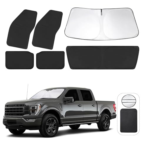 Window Shades for Ford F150 4Door 2021 (6 Count)