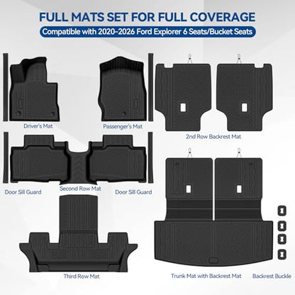 Custom Fit Floor Mats for Ford Explorer