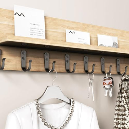 20 Pack Coat Hooks for Hanging (20 Count)