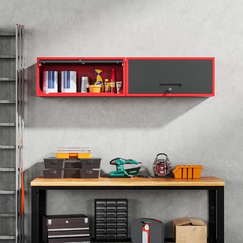 Metal Wall Cabinet with Doors