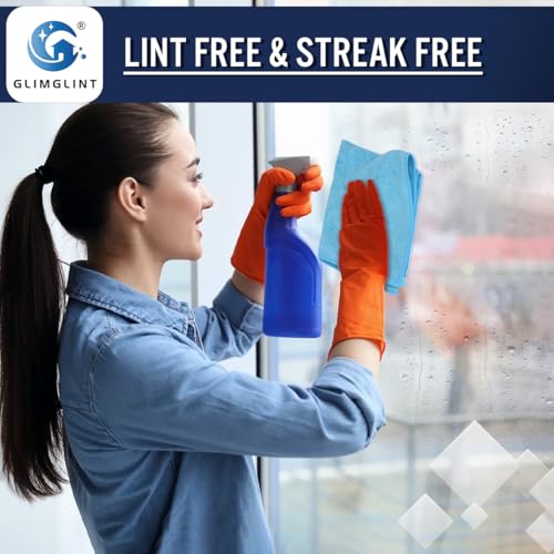 Blue Microfiber Cleaning Cloth (150 Count)