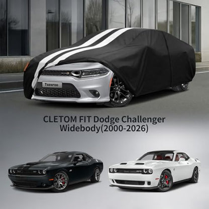 Multi Layer Car Cover Custom Fit for Dodge Challenger Widebody