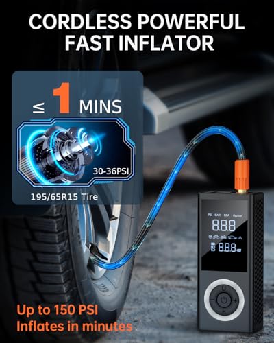 Tire Inflator Portable Air Compressor