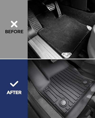 Custom Fit Floor Mats & Cargo Liner & Rear Seat Back Protectors for Ford Escape 2013 (3 Count)