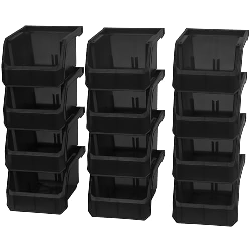 Extra Small Stackable Plastic Storage Bins