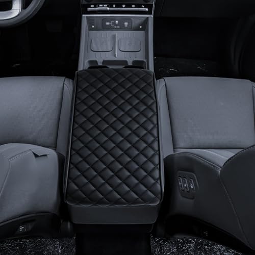 Santa Fe Armrest Cover for 2024 2025 2026 Hyundai Santa Fe MX5 Accessories Center Console Middle Lid Pad Protector for Car Elbow Rest