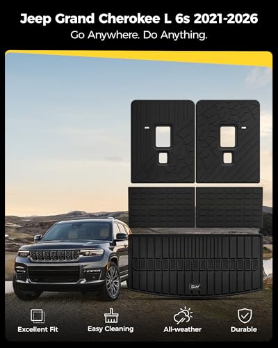 Cargo Liner & Seatback Mats Jeep Grand Cherokee L 2021