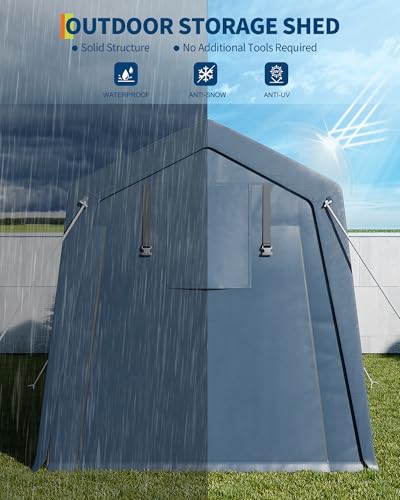 10x15FT Outdoor Storage Shed
