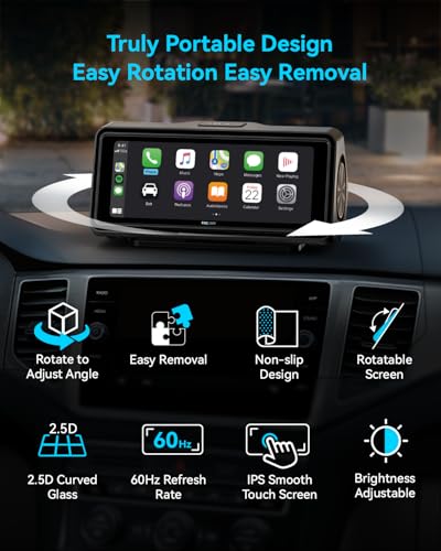 Portable Apple Carplay Screen for Car