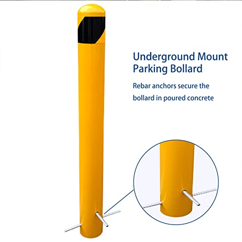 56" Pour in Place Steel Bollard Post