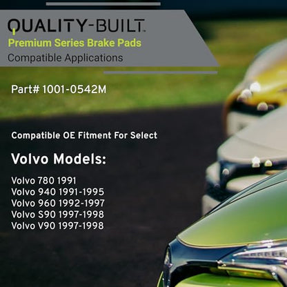 Front Semi Metallic Brake Pads