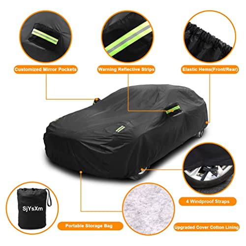 Upgraded Car Cover Compatible with Chevrolet Corvette 1980