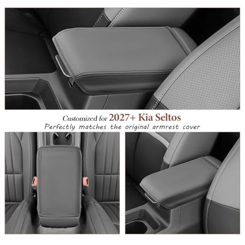for 2027 Kia Seltos Armrest Cover Kia Seltos 2027 Accessories Soft