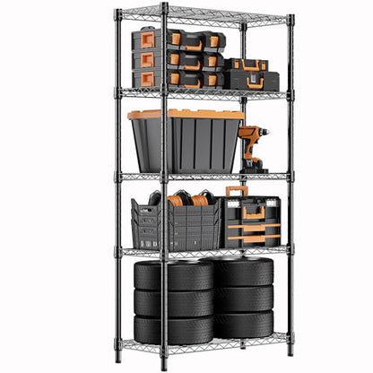 1250 lbs Storage Shelving Utility Shelving Unit 5 (5 Count)