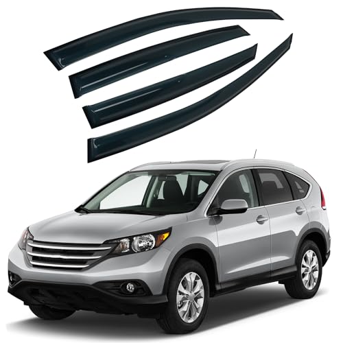 4PCS Rain Guards Window Visors Wind Deflector Fits for 2012