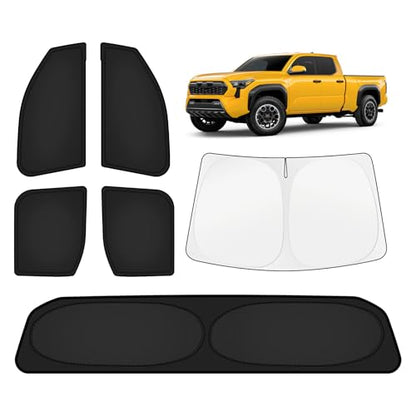 Car Window Shades for Toyota Tacoma 2024 (6 Count)