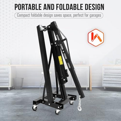 2 Ton Hydraulic Engine Hoist with Lever Stabilizer