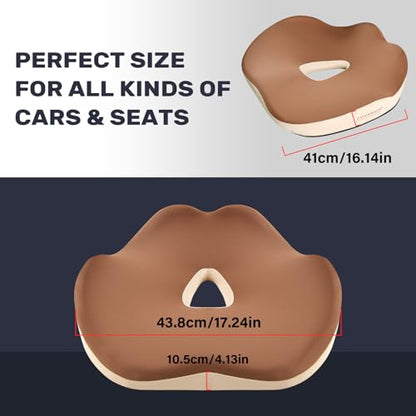 Car Seat Cushion with Memory Foam