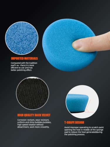 32 Pcs Mini Car Polishing Pad Kit