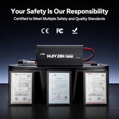 12V 20A Lithium Battery Charger