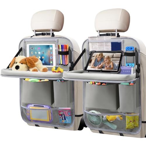 Car Backseat Organizer with Tablet Holder (2 Count)