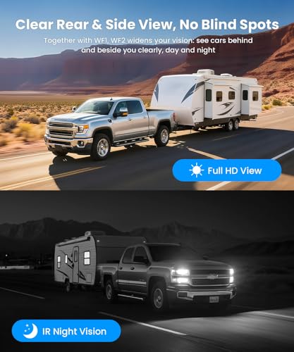 RV Backup Camera Wireless System (2 Count)