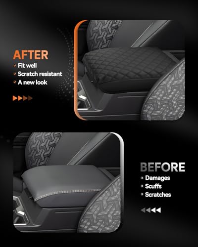 for 2024 2025 2026 Toyota Tacoma Center Console Cover Armrest Box Cover for Tacoma