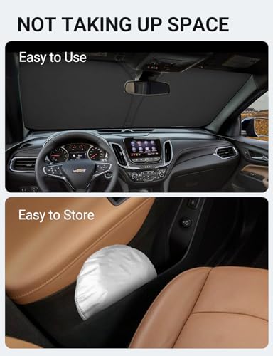 Custom Fit Car Windshield Sun Shade for 2018