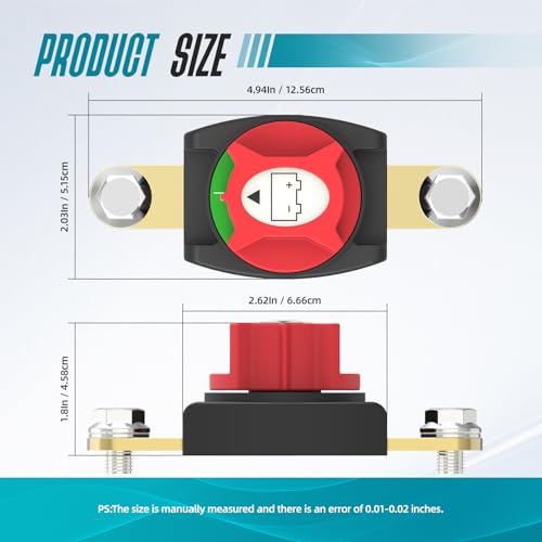Side Post Battery Disconnect Switch