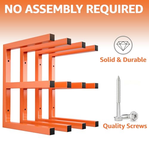 Wood Organizer and Lumber Storage Rack Wall Mount