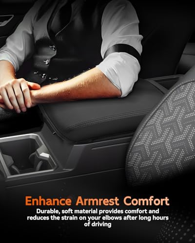 for 2024 2025 2026 Toyota Tacoma Center Console Cover Armrest Box Cover for Tacoma