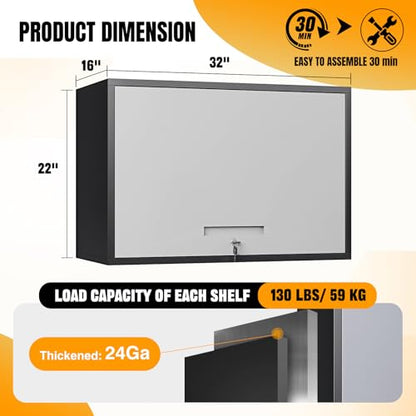 Metal Wall Cabinet for Garage