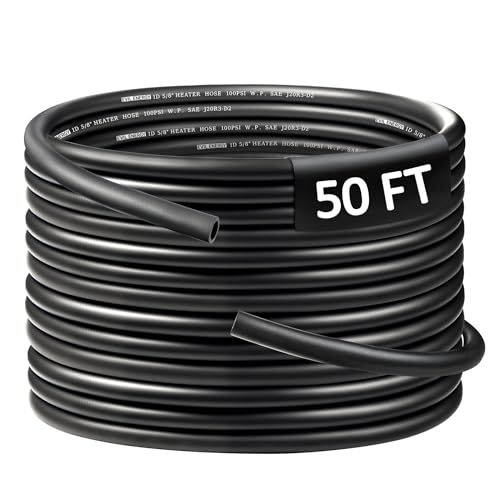 5 8" Heater Hose 50FT Coolant Radiator SAE 20R3 100PSI