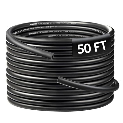 5 8" Heater Hose 50FT Coolant Radiator SAE 20R3 100PSI