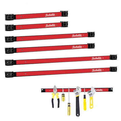 12" 18" 24" Magnetic Tool Holder Strip (6 Count)