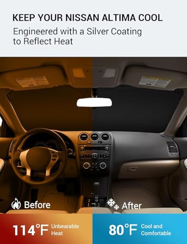 Custom Fit Car Windshield Sun Shade for 2007