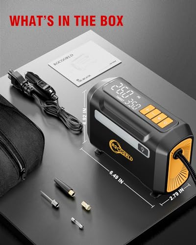 R8 Tire Inflator Portable Air Compressor