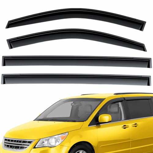 Extra Durable Window Deflectors Tape (4 Count)