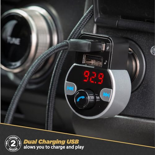 SBTFM4 XCES0 Select Bluetooth 5.0 FM Transmitter w