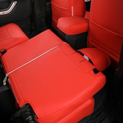 Wrangler JK Seat Covers Custom Fit for Jeep Wrangler (4 Count)