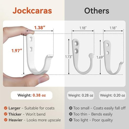 10Pcs Wall Hooks (10 Count)