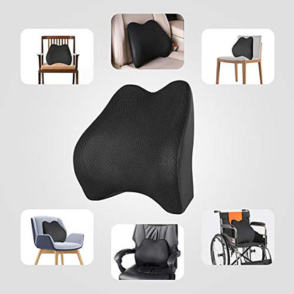 Memory Foam Lumbar Support Pillow for Car